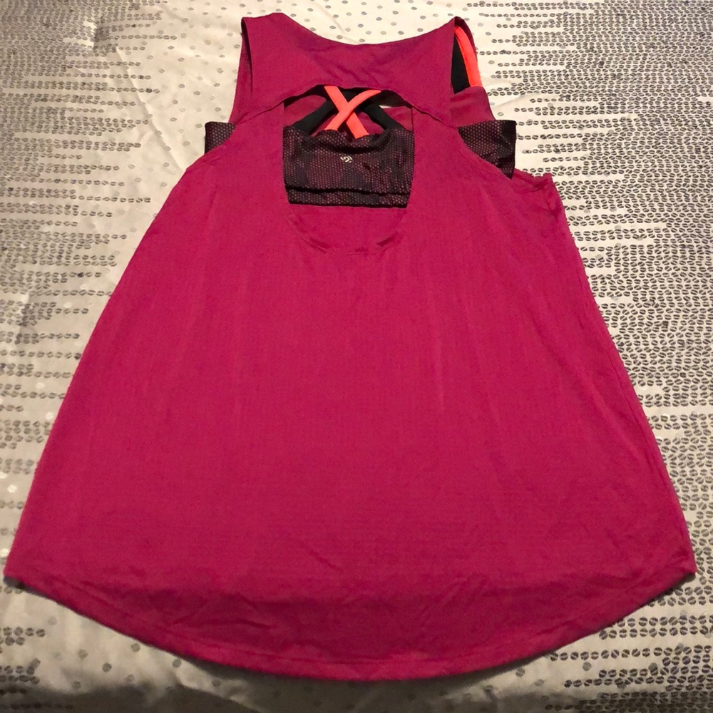 NWOT-C9 by Champion Open Back Racerback Bra Tank - Picture 3 of 6